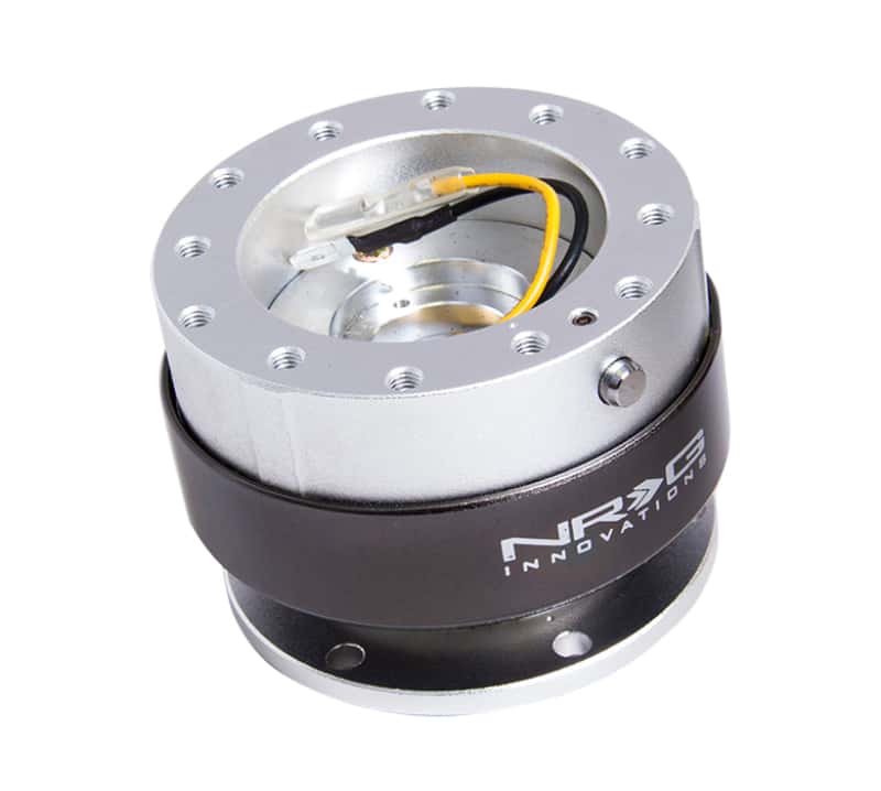 NRG — NRG Quick Release Gen 2.0 - Silver Body / Titanium Chrome Ring - view 2