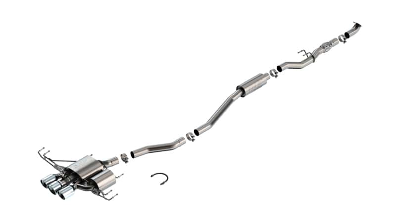 Borla — Borla 2023 Honda Civic Type R MT ATAK Catback Exhaust w/ 4in Tips
Cat-Back System - view 1