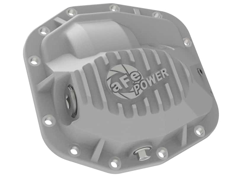 aFe — aFe Street Series Front Differential Cover Raw 2018+ Jeep Wrangler (JL) V6 3.6L (Dana M186)
Differential Cover - view 2
