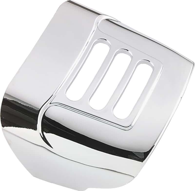 Kuryakyn — Kuryakyn Tail Lamp Visor With Slots Chrome - view 1