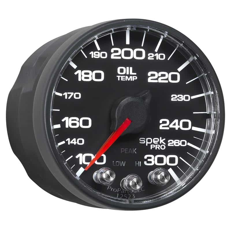 AutoMeter — Autometer Spek-Pro 52.4mm 100-300 F Deg Digital Stepper Motor Oil Temp Gauge
GA 2" OILT BFB SPEK - view 6