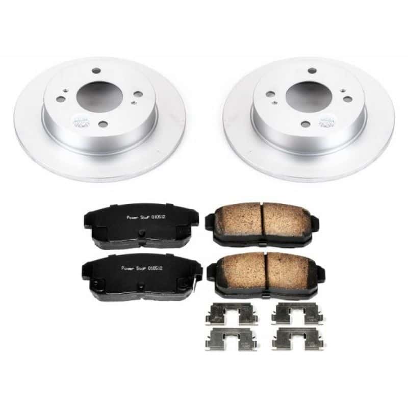 PowerStop — Power Stop 01-02 Infiniti G20 Rear Z17 Evolution Geomet Coated Brake Kit - view 1