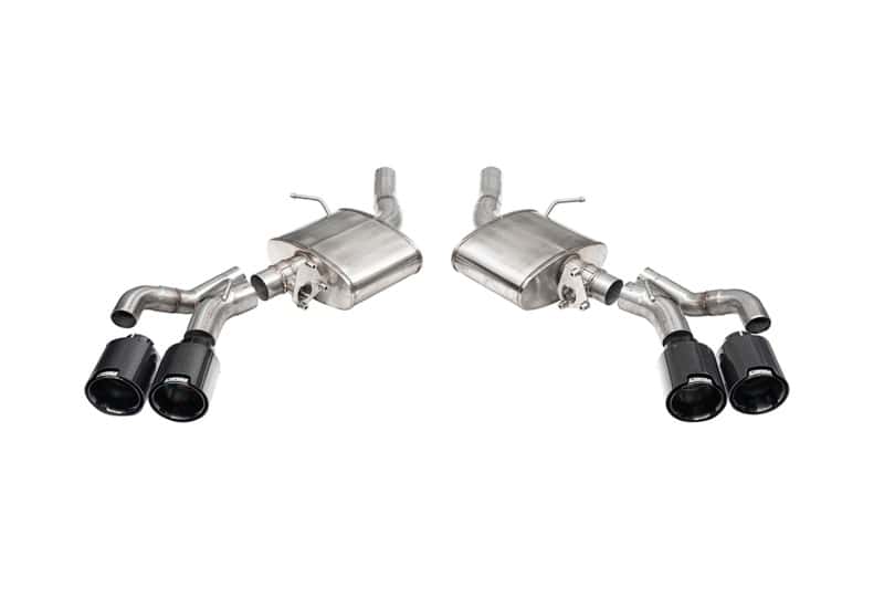 CORSA Performance — Corsa 22-25 Caddy CT5-V Blackwing 3in Axle-Back - Act. Exh. - Dual Rear Exit - Twin 4.5in Blk CF Tip
Exhaust - view 1