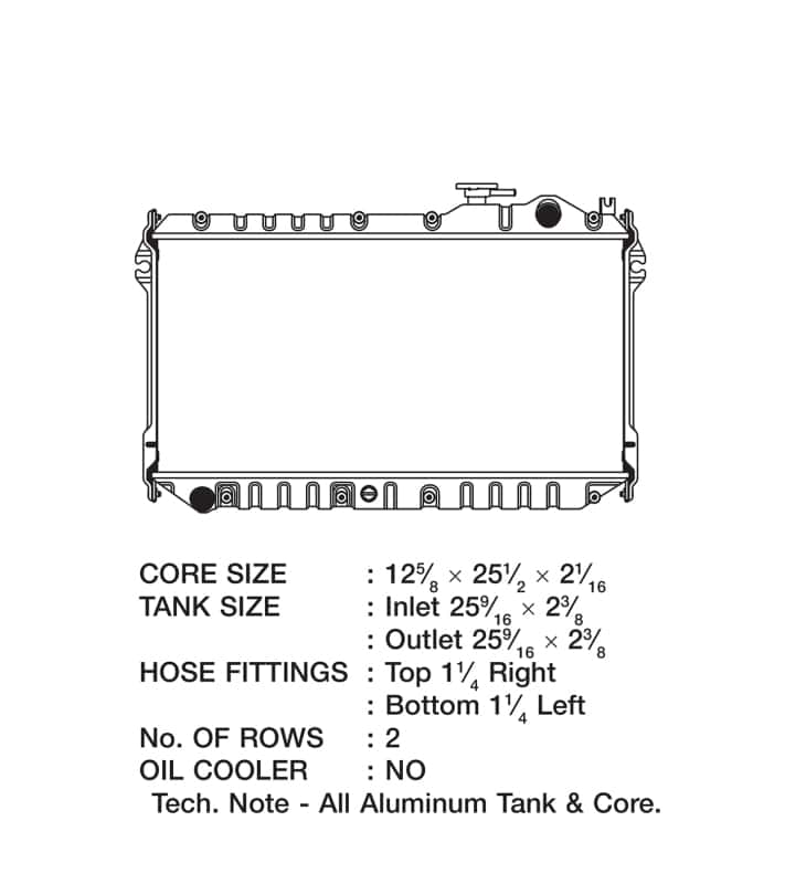 CSF — CSF 89-97 Mazda Miata Radiator
CSF Radiator - view 5