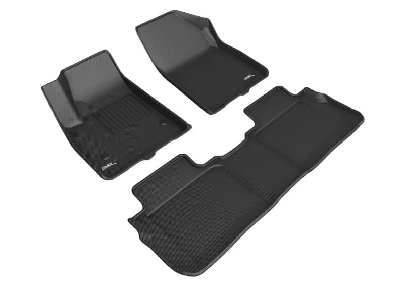 3D MAXpider — 3D MAXpider 17-23 GMC Acadia 5-Seats Kagu Black R1 R2
Floor Mat Set - view 1