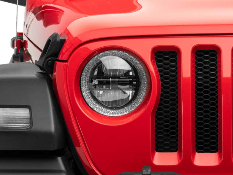 Raxiom — Raxiom 18-22 Jeep Wrangler JL/JT Axial 9-Inch LED Headlights w/RGB Halo- Blk Housing (Clear Lens)
Headlights - view 8