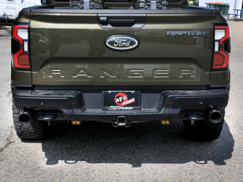 aFe — aFe Vulcan Series 3in 304SS Cat-Back Exhaust 24-25 Ford Ranger Raptor V6-3.0L (tt) w/ Black Tips
Cat-Back Exhaust - view 5