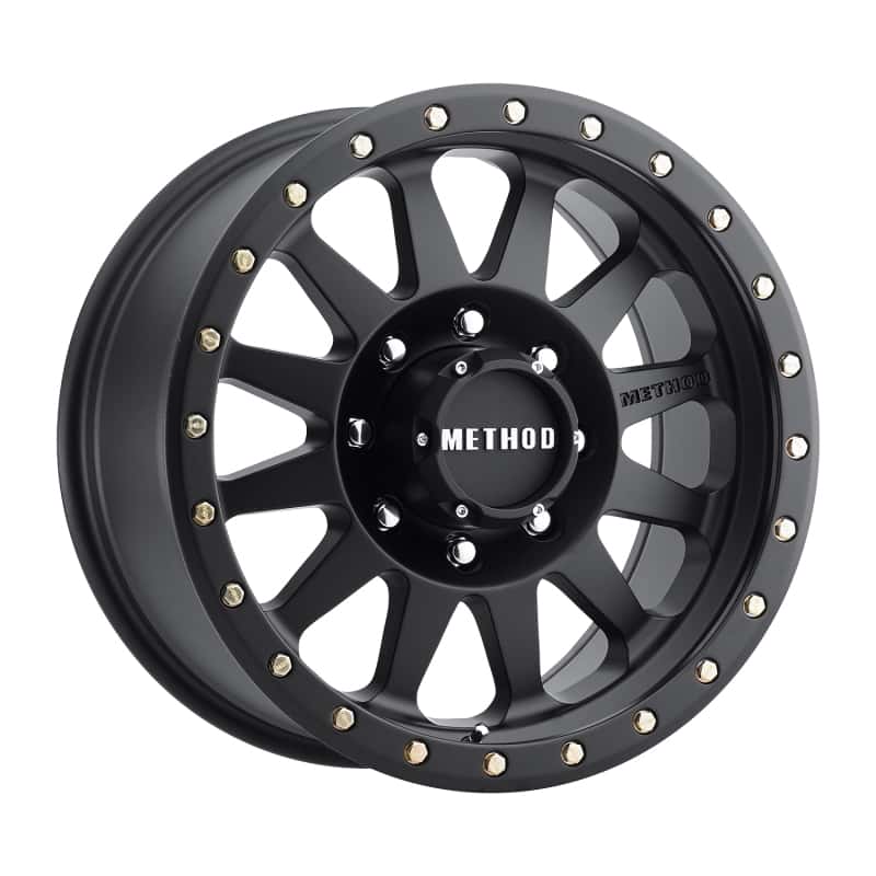 Method Wheels — Method MR304 Double Standard 17x8.5 0mm Offset 8x6.5 130.81mm CB Matte Black Wheel - view 1