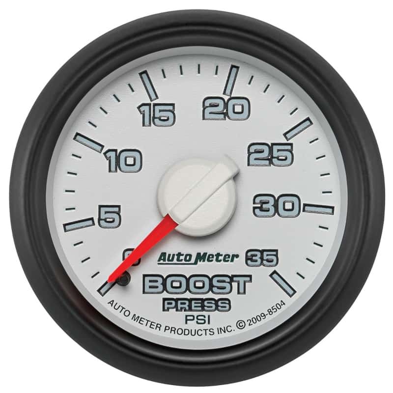 AutoMeter — Autometer Factory Match 52.4mm Mechanical 0-35 PSI Boost Gauge
2-1/16" BOOST, 0-35 - view 1