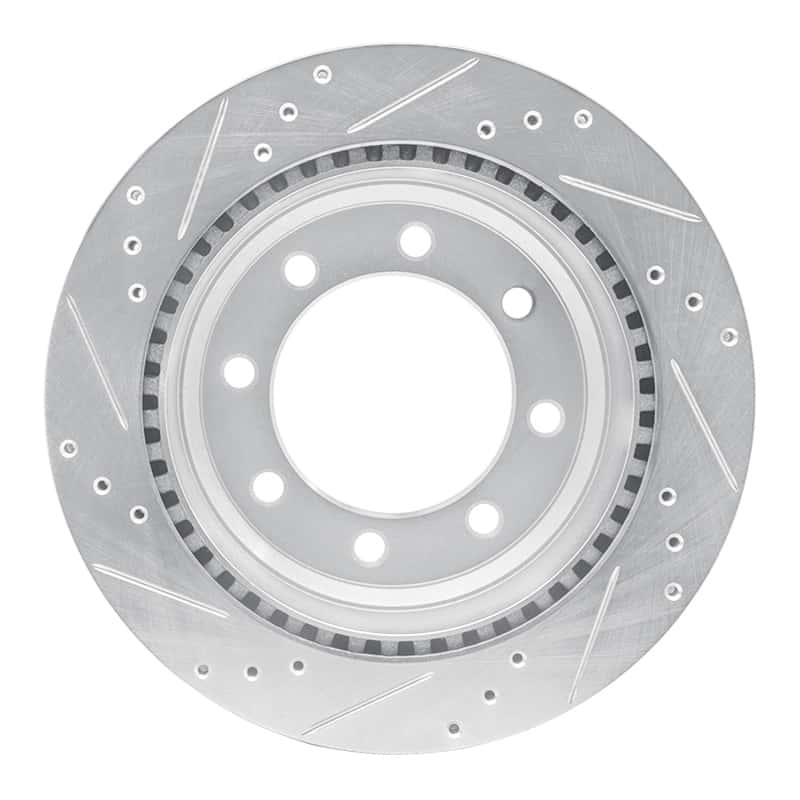 R1 Concepts — R1 08-25 Ford E-350 Super Duty Rear Right Drilled & Slotted Silver Brake Rotor
R1 Brake Rotor Drill - view 5