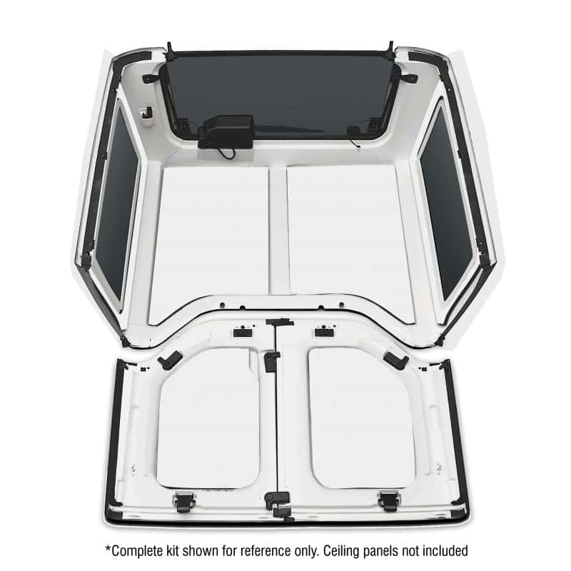 DEI — DEI 11-18 Jeep Wrangler JK 2-Door Boom Mat Rear Side Window Trim - 2 Piece - White
Sound Dampening Kit - view 5