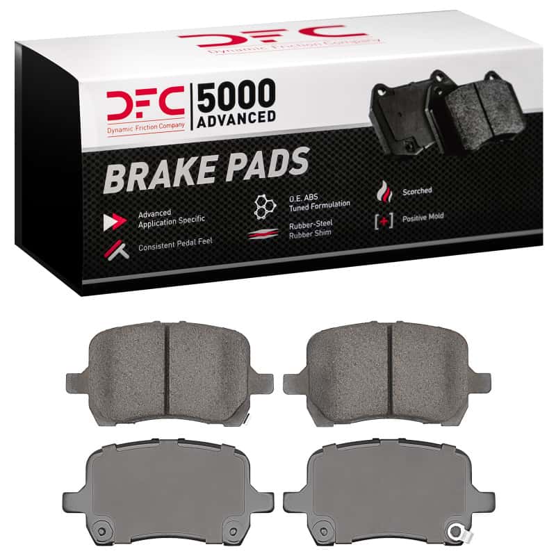 DFC — DFC 04-10 Chevrolet HHR Front 5000 Advanced Low Metallic Brake Pads
DFC Brake Pad Set - view 1