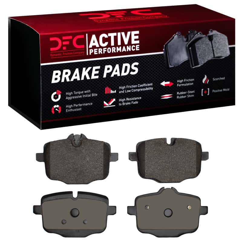 DFC — DFC 11-19 BMW 640i Gran Coupe Rear Active Performance Pads - Low Metallic
DFC Brake Pad Set - view 4