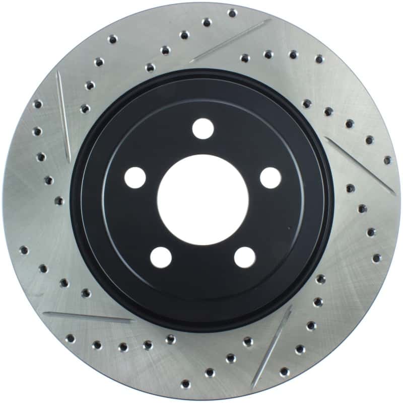 Stoptech — StopTech 05-09 Chrysler 300 (5.7L V8 exc SRT-8) Front Right Slotted & Drilled Rotor
Disc Brake Rotor
Slot/Drill Rotor - view 1