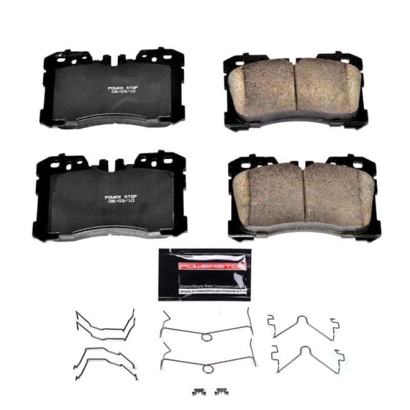 PowerStop — Power Stop 07-17 Lexus LS460 Front Z23 Evolution Sport Brake Pads w/Hardware
Z23 Brake Pads - view 1