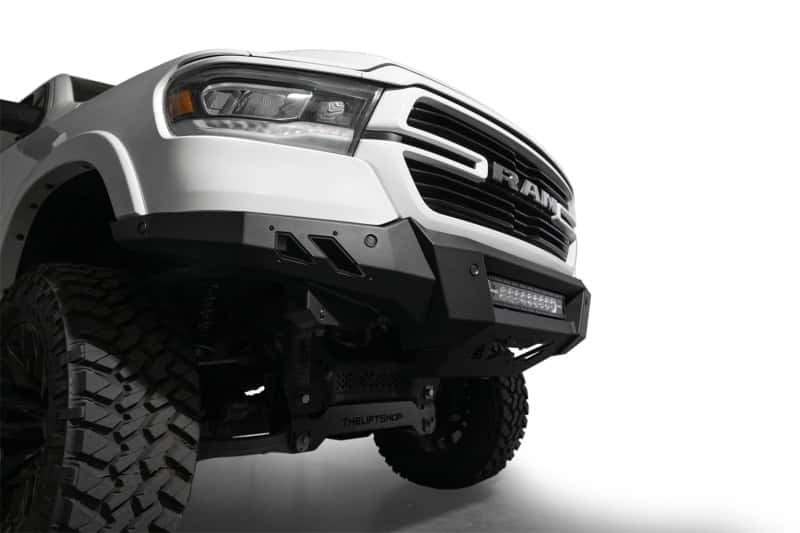 Addictive Desert Designs — Addictive Desert Designs 19-24 RAM 1500 Black Label Front Bumper
Bumper- Front - view 8