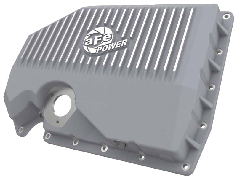 aFe — aFe 05-19 VW 1.8L/2.0L w/ Oil Sensor Engine Oil Pan Raw POWER Street Series w/ Machined Fins
Engine Oil Pan - view 1