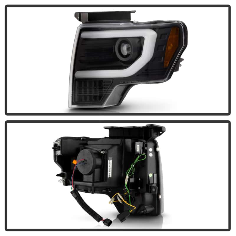 SPYDER — Spyder Ford F150 09-14 Halogen Light Bar Projector Headlights Black PRO-YD-FF15009PL-SEQ-BK
Projector Headlights
Head Light Set - view 12