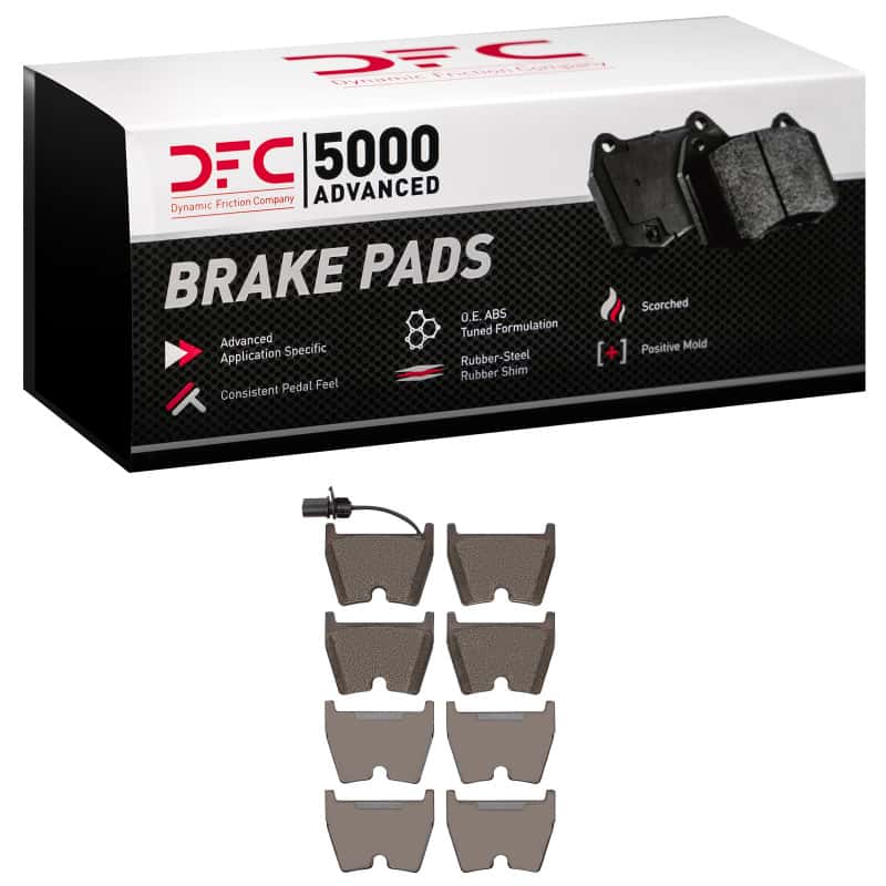 DFC — DFC 17-21 Audi R8 Front 5000 Advanced Low Metallic Brake Pads
DFC Brake Pad Set - view 1