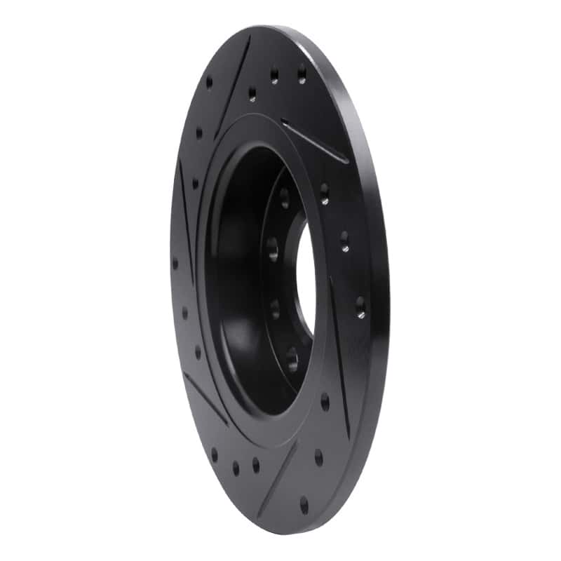 R1 Concepts — R1 13-16 Dodge Dart Rear Right Drilled & Slotted Black Brake Rotor
R1 Brake Rotor Drill - view 4