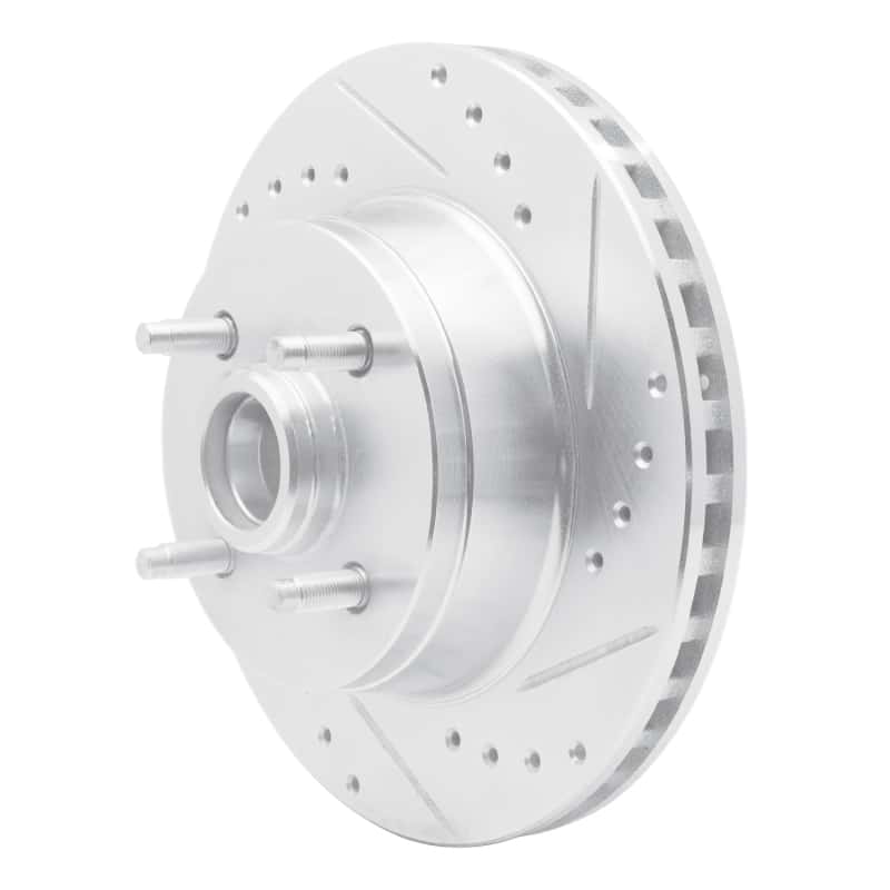R1 Concepts — R1 93-93 Ford Mustang Front Right Drilled & Slotted Silver Brake Rotor
R1 Brake Rotor Drill - view 2