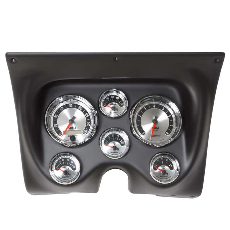 AutoMeter — Autometer American Muscle Gauge Kit 6 Pc Camaro/Firebird 67-68 Tach/Mph/Fuel/Oilp/Wtmp/Volt
GA KT CA/FRBD 67-8 A - view 2
