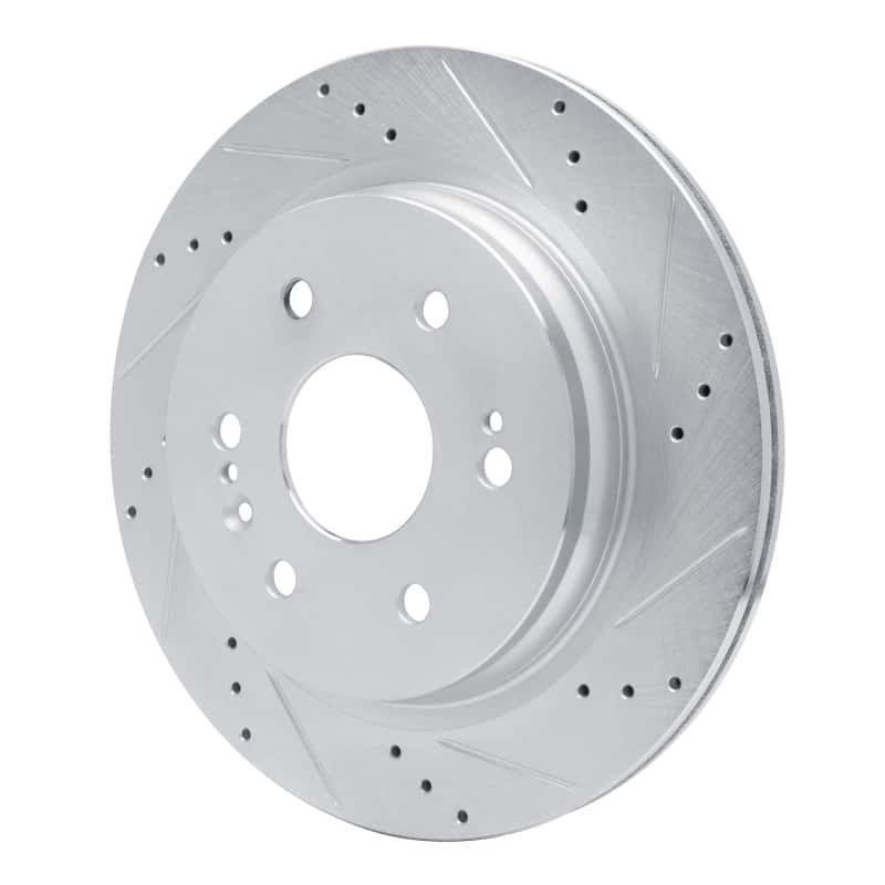 R1 Concepts — R1 2019-2025 Cadillac Escalade ESV Rear Right Drilled & Slotted Silver Brake Rotor
R1 Brake Rotor Drill - view 2