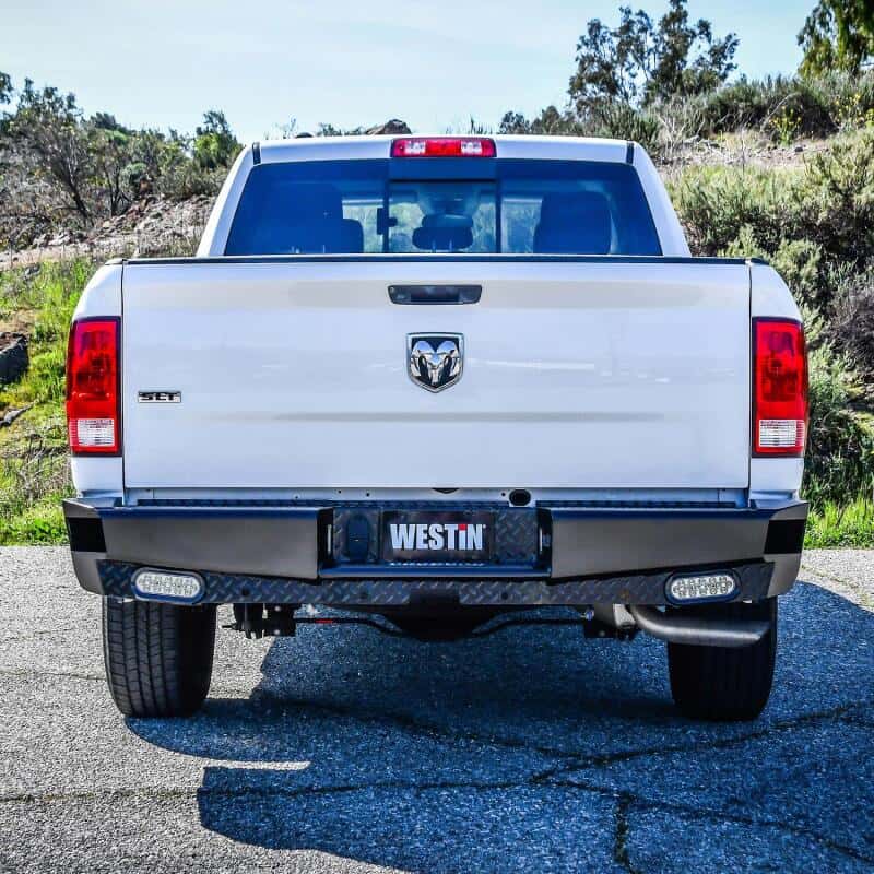 Westin — Westin 09-18 Ram 1500 HDX Bandit Rear Bumper - Black
Bumper- Rear
Bumper-Rear - view 4