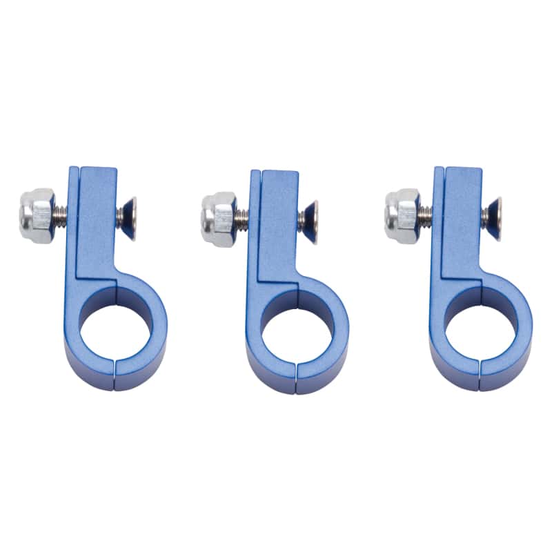 Russell — Russell Line Clamp  For - 8 Tubing Blue Andodize (3 Pack)
Fuel Line Clamp - view 1