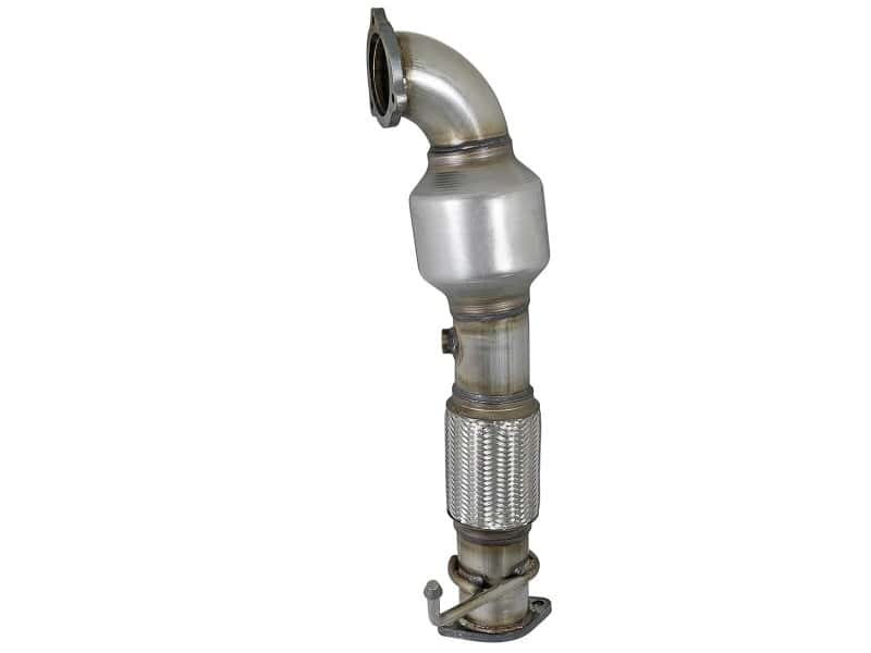 aFe — aFe Power Twisted Steel SS304 Downpipe 2.5in w/Cat 17-18 Hyundai Elantra L4-1.6L (t)
Stainless Downpipe - view 2