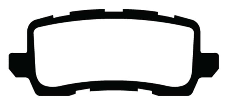 EBC — EBC 13+ Acura RLX 3.5 Ultimax2 Rear Brake Pads
Disc Brake Pad - view 1