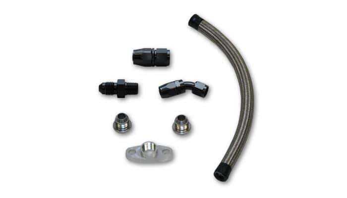 Vibrant — Vibrant Univ Top Mount Oil Drain Kit incl 20in Teflon lined S.S. hose Fitting
20"LnOilDrainKitT3T4
DrainKitT3/T4-20"Lng
Oil Drain Kit - view 4