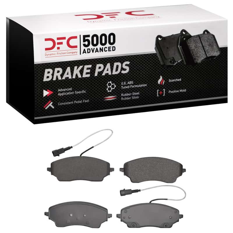 DFC — DFC 22-25 Ram ProMaster 2500 Rear 5000 Advanced Semi Metallic Brake Pads - view 1