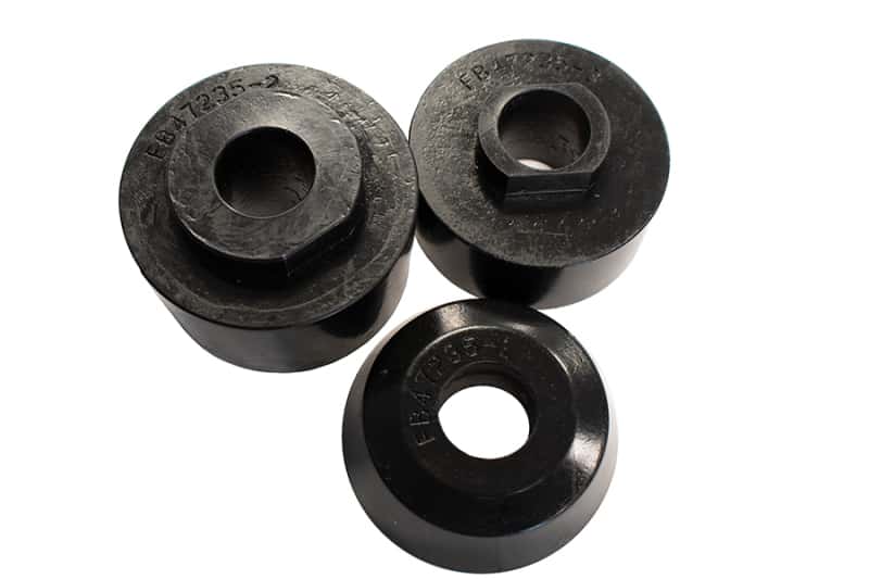 Fishbone Offroad — Fishbone Offroad 08-18 Ford F-250 - Black Polyurethane Body Mount Kit - view 2