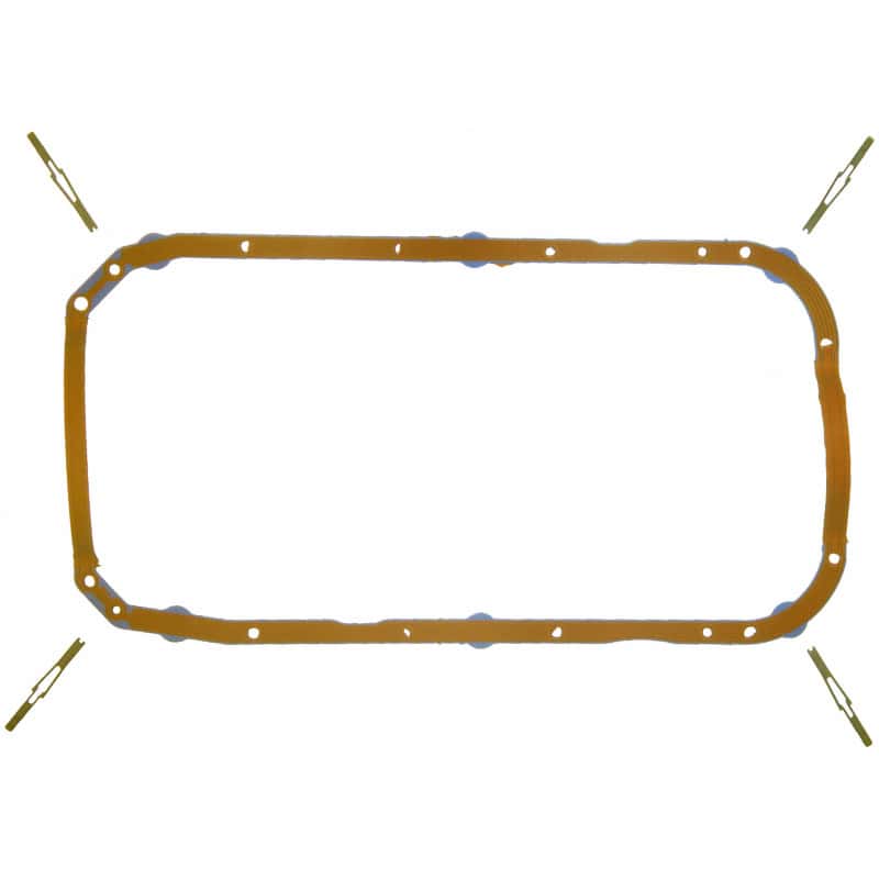 Fel-Pro — Fel-Pro Oil Pan SnapUps Included for OS 30570 T Engine Oil Pan Gasket Set PermaDryPlus rigid carrier - view 1