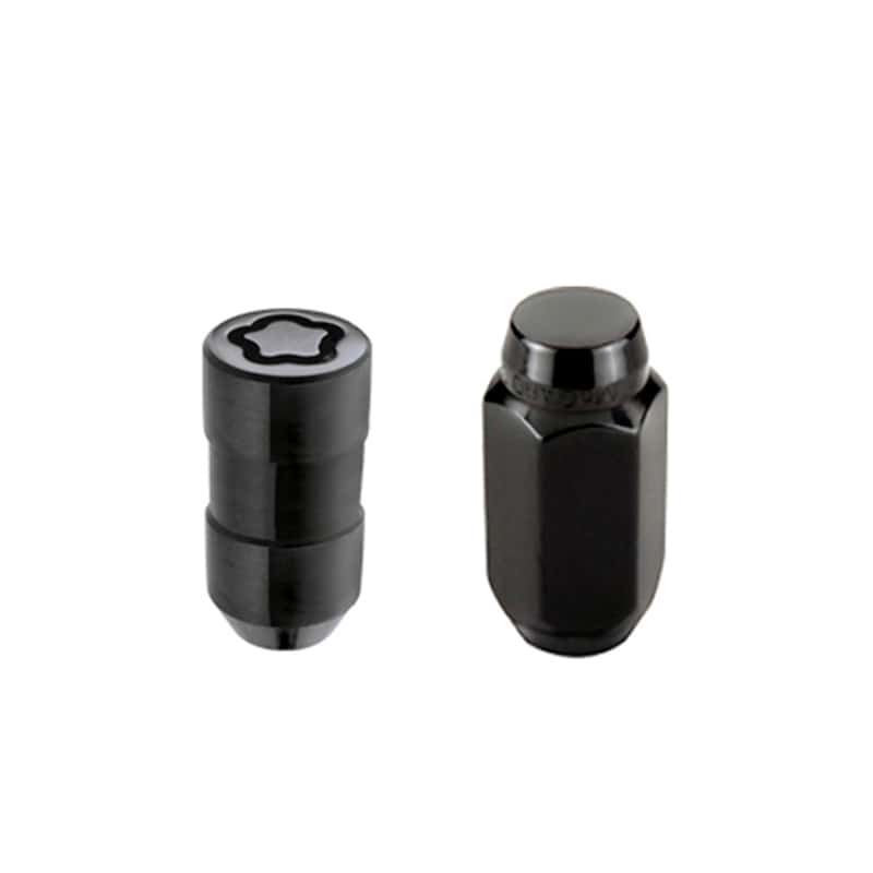 McGard — McGard 8 Lug Hex Install Kit w/Locks (Cone Seat Nut) M14X1.5 / 22mm Hex / 1.635in. Length - Black - view 4