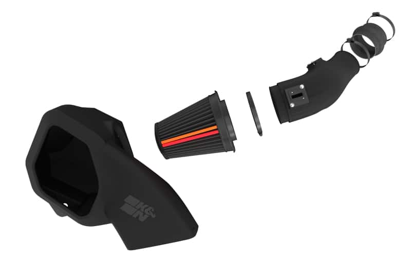 K&N Engineering — K&N 19-24 RAM 2500/3500 6.7L NextGen Dry Flow Cold Air Intake
NEXTGEN DIESEL DRYFL - view 4