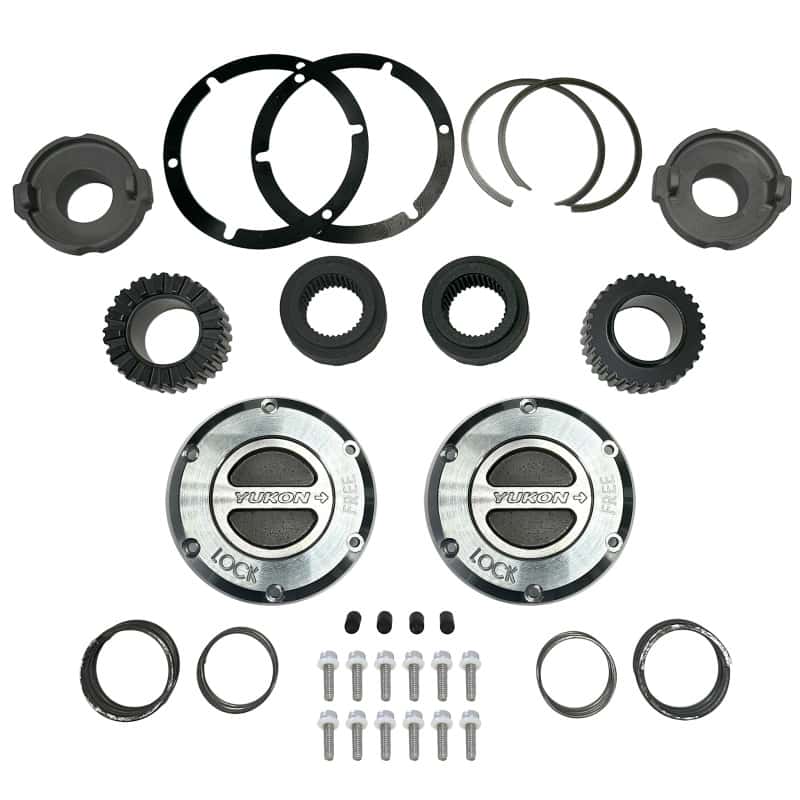 Yukon Gear & Axle — Yukon Gear 05-22 Ford F250/F350/F450/F550 Superduty 35-Spline Hardcore Locking Hub Set
Locking   Hub Kit
Locking Hub Kit - view 1