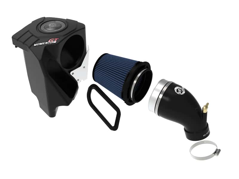 aFe — aFe Momentum GT Cold Air Intake System w/ Pro 5R Media Audi A4/Quattro (B9) 16-19 I4-2.0L (t)
Momentum GT Intake - view 2