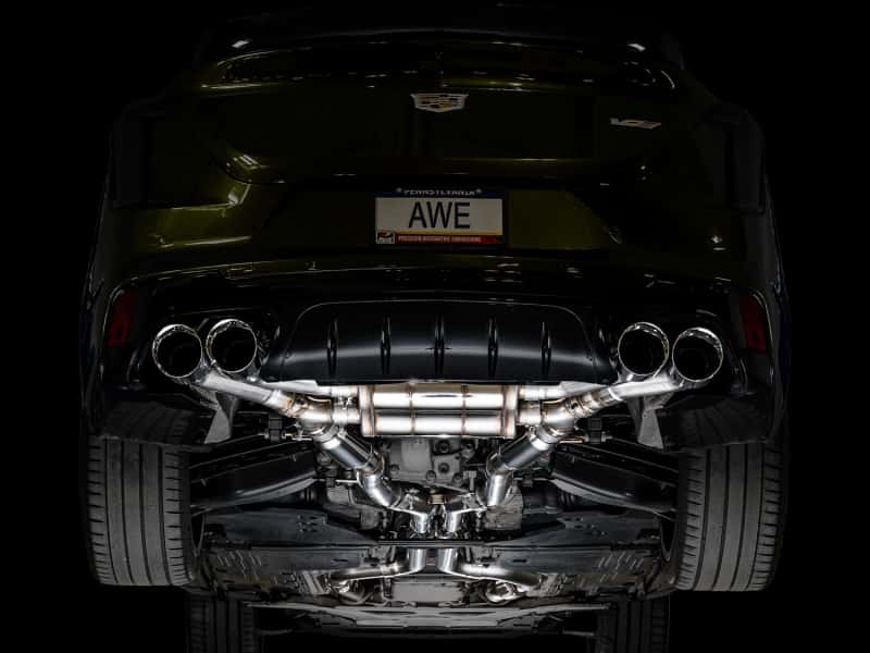 AWE Tuning — AWE Tuning 2021+ Cadillac CT4-V Blackwing SwitchPath Exhaust - Chrome Silver Tips
CT4V BW-Silver Tips - view 13