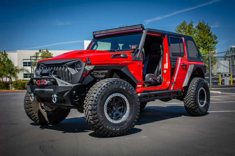 DV8 Offroad — DV8 Offroad 2018+ Jeep JL/ Gladiator Angry Grill - view 14