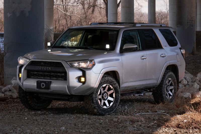 Diode Dynamics — Diode Dynamics 10-21 Toyota 4Runner SS3 LED Ditch Light Kit Sport - White Combo - view 2