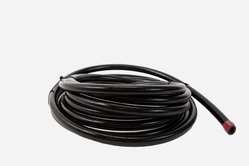 Aeromotive — Aeromotive PTFE SS Braided Fuel Hose - Black Jacketed - AN-12 x 12ft
Hose - view 4