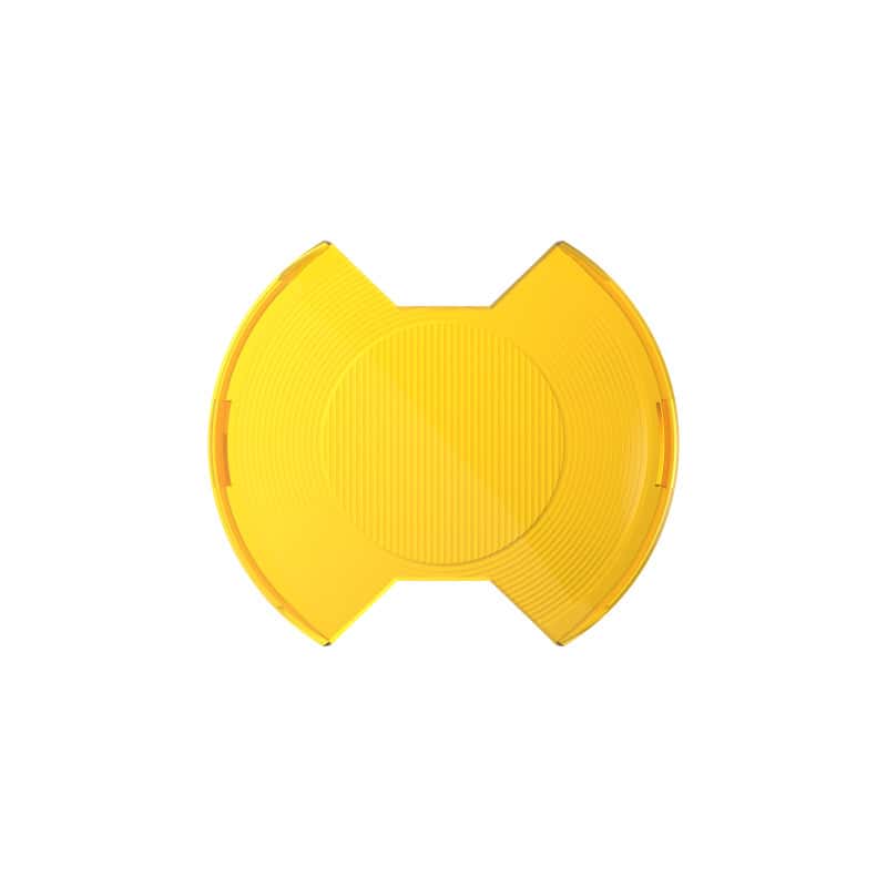 KC HiLiTES — KC HiLiTES SlimLite 6in Light Shield - SAE Driving Beam - Selective Yellow - view 1