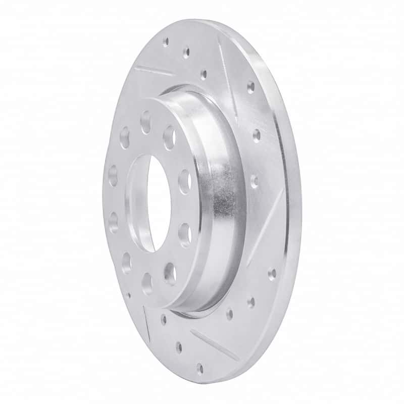 R1 Concepts — R1 00-08 Audi A4 (USA/Canada) Rear Right Drilled & Slotted Silver Brake Rotor
R1 Brake Rotor Drill - view 2