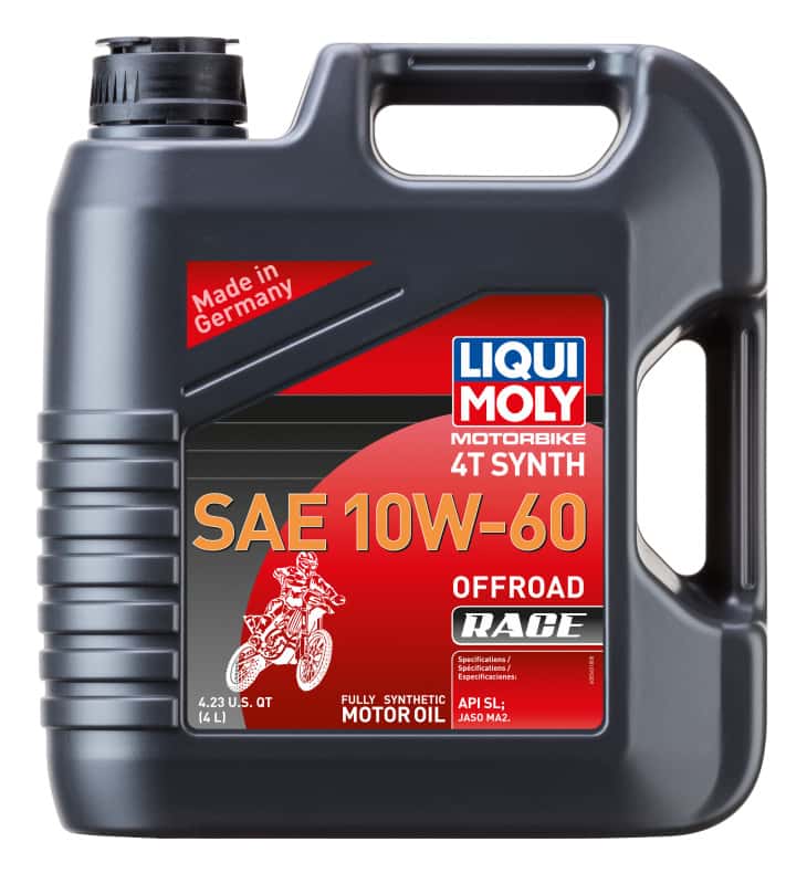 LIQUI MOLY — LIQUI MOLY 4L Motorbike 4T Synth SAE 10W60 Offroad Race - view 1