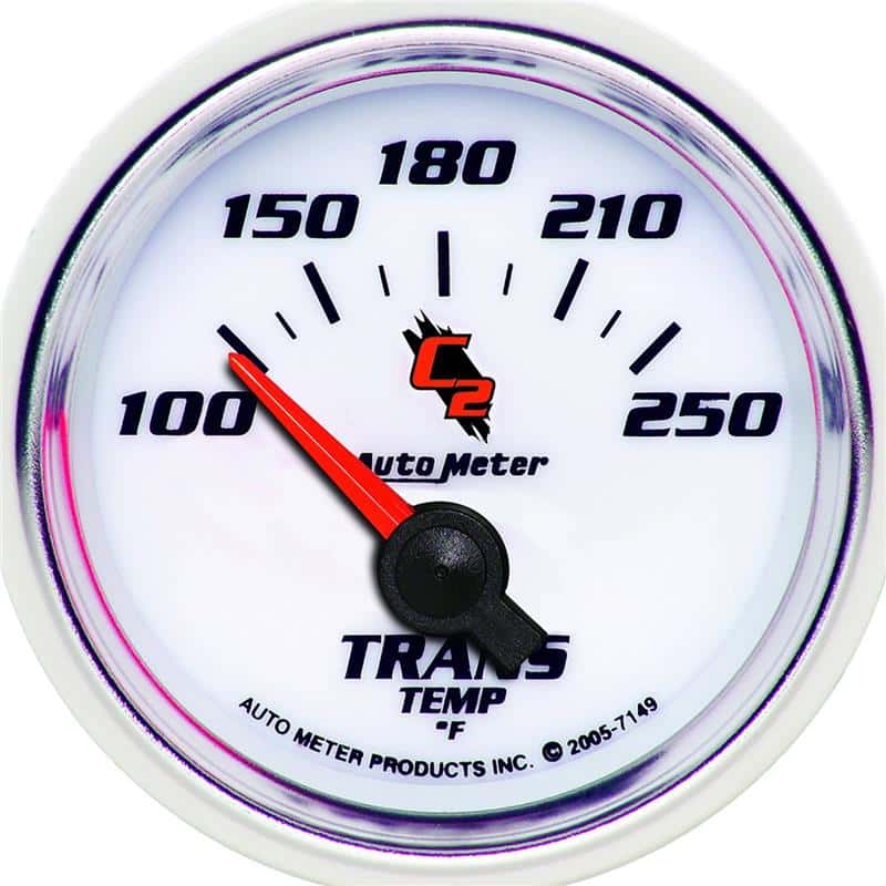 AutoMeter — Autometer C2 52mm 100 - 250 Deg. F Electronic Trans Temp Gauge
GA 2" TRANST ELEC C2 - view 2
