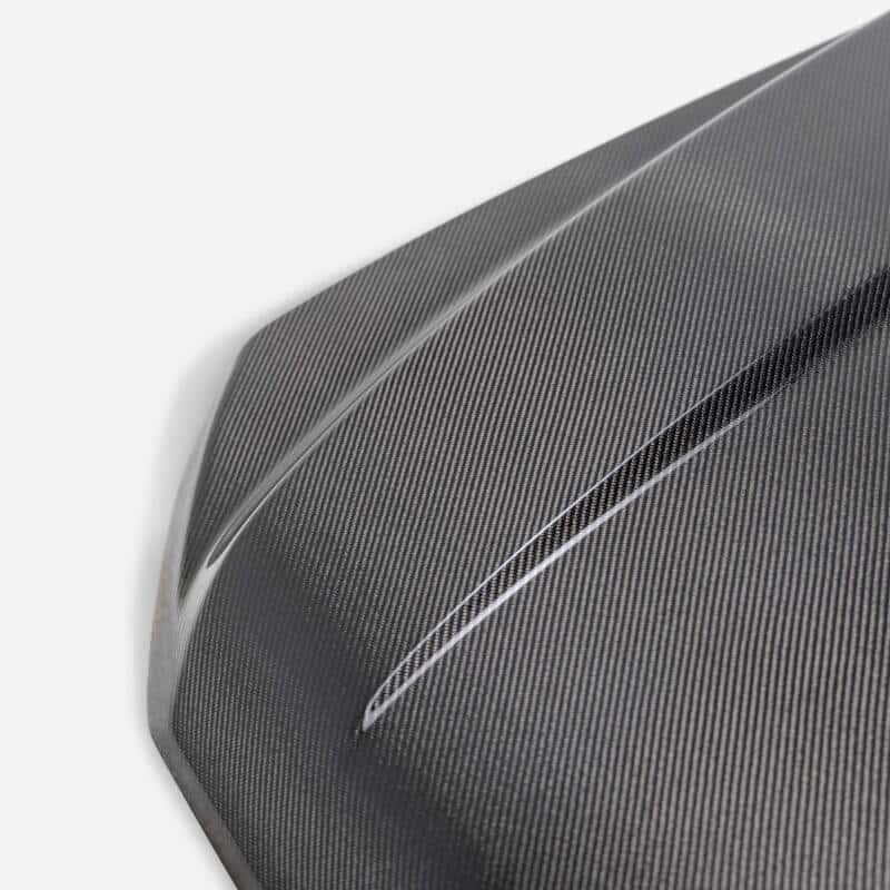 Anderson Composites — Anderson Composites 21-24 Ford Raptor Type-OE Carbon Fiber Hood - view 4