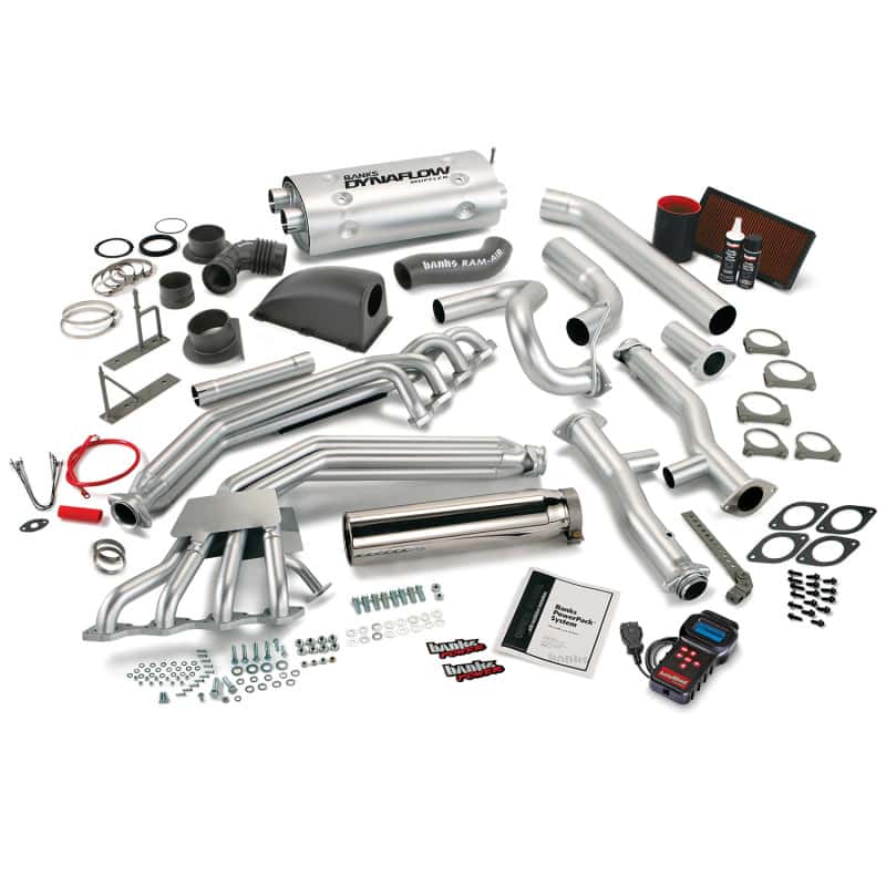 Banks Power — Banks Power 01-03 GM 8.1 Mh - W20/22 (R-Exit) PowerPack System W/AutoMind
Power/Efficiency Sys
PowerPack Bundle - view 1