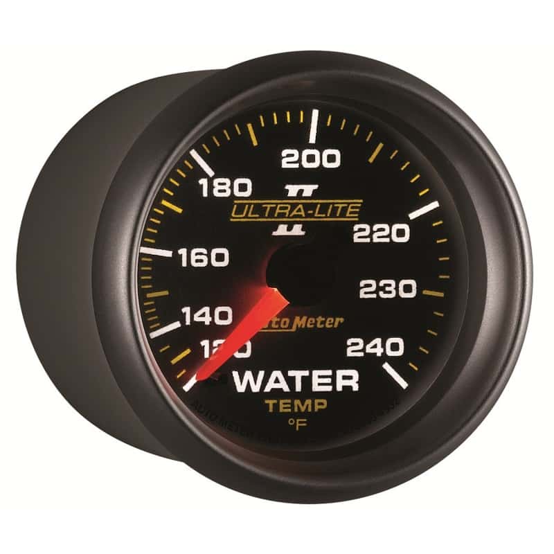 AutoMeter — Autometer Ultra-Lite II 52mm 120-240 Deg F Mechanical Water Temp Gauge
2-1/16" WATER TEMP, - view 11